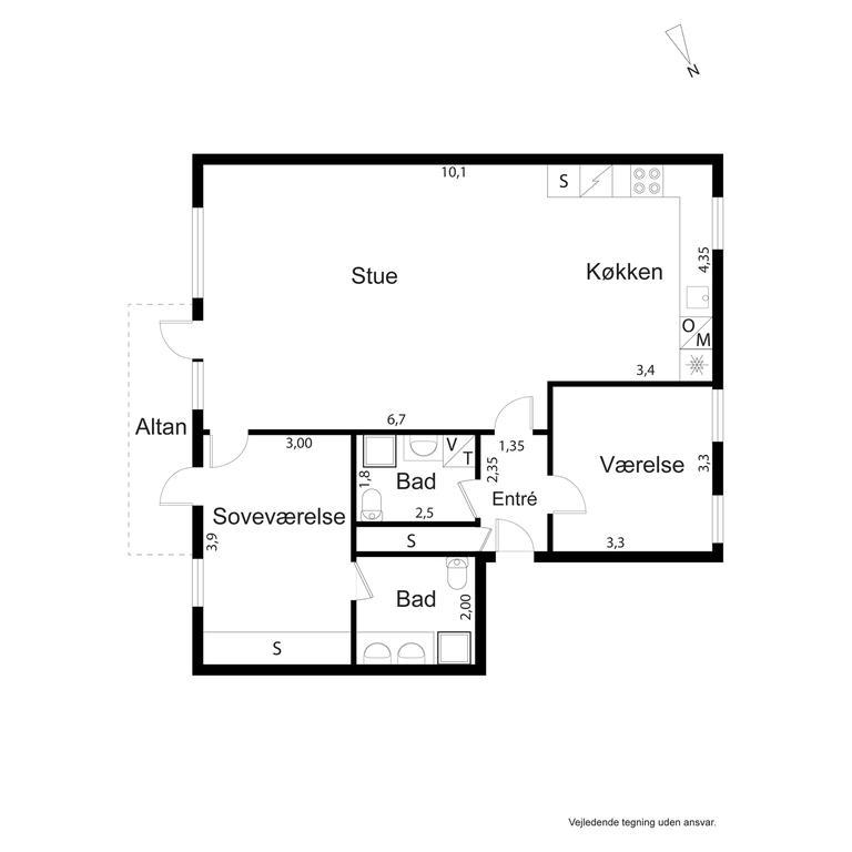 Apartment Lux Apartment, 2 Full Bathrooms, 4th *